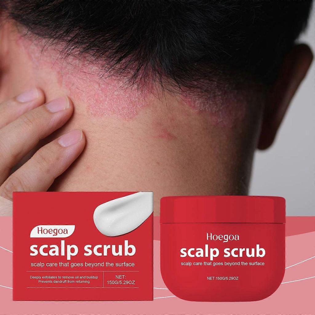 Hoegoa Scalp Scrub Shampoo, Nourishing And Moisturizing Hair, Smooth Dry Hair, And Cleansing Shampoo