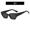 New Women Retro Cat Eye Sunglasses INS Trendy Personality Eyewear UV400 Anti Ultraviolet Fashion Shades for Outdoor Travel
