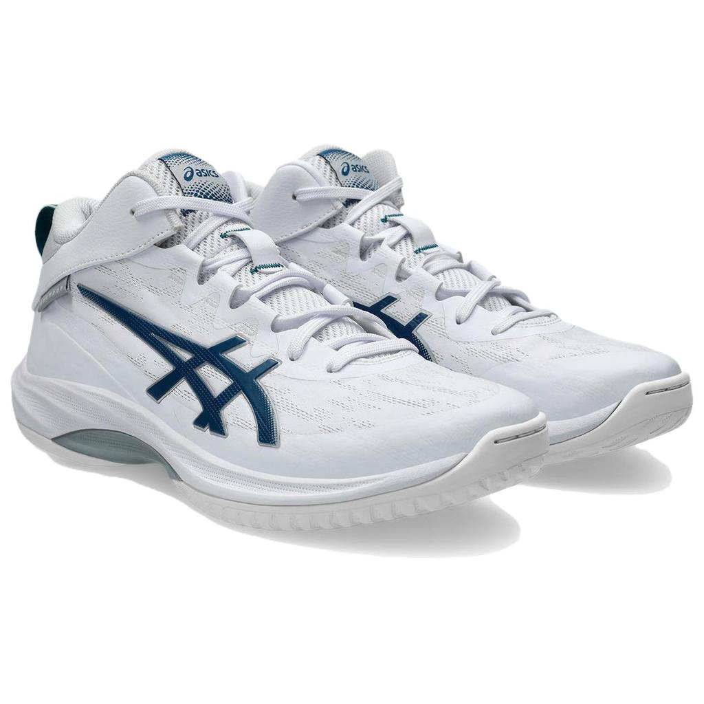 ASICS Gelhoop V17 S White Mako Blue Unisex Sneakers 1063A101-100