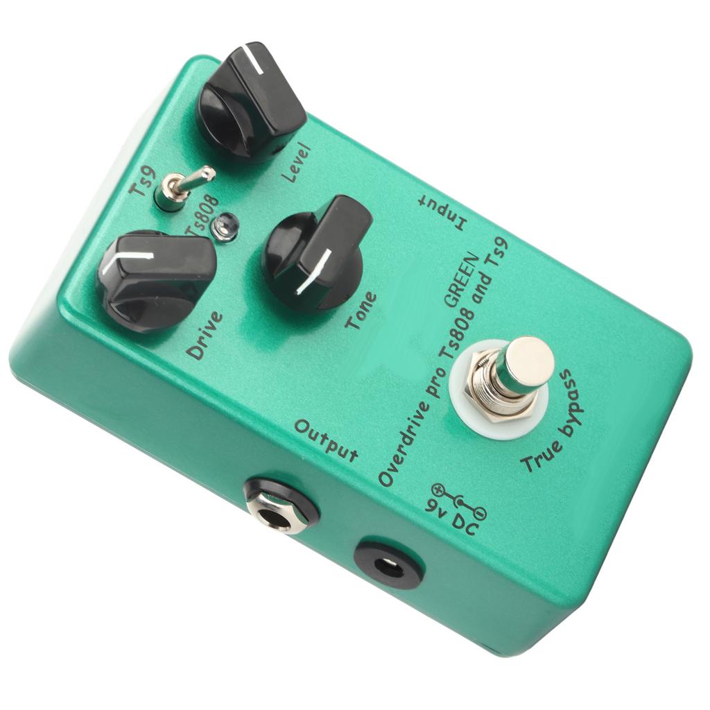 Gitarreneffektpedal Tube Screamer Overdrive Einstellbares tragbares InstrumentenzubehörTube Screamer