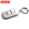 Anti-lost Mini Kids Key Bag Wallet Locators Whistle Key Finder Flashing Sound Alarm Remote Control