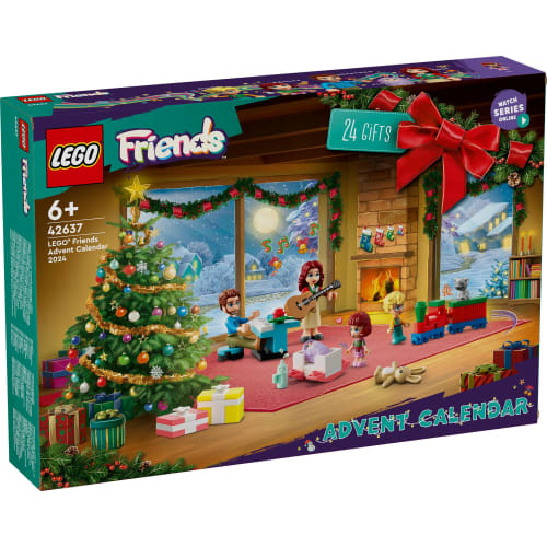 LEGO Friends LEGO Friends Adventskalender 2024 Leker Present Bursdagsklosser Pedagogisk jul Jenter Gutter Barn 6 år 7 år 8 år