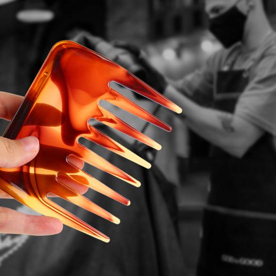 Hairdressing Tool Anti-Static Stylish PC Portable for Daily Hair Comb Use