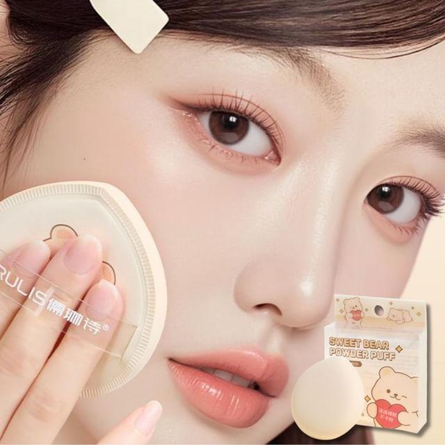 Sweetpourin - Пуховка-мишка (Различные дизайны) / Набор Droplets Shaped - Almond