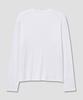 AGOD Soft Henley Neck Long Sleeve [White]
