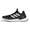 Rapidarun J Comfortable Low Top Kids' Running Shoes Black White Teenagers EF9242