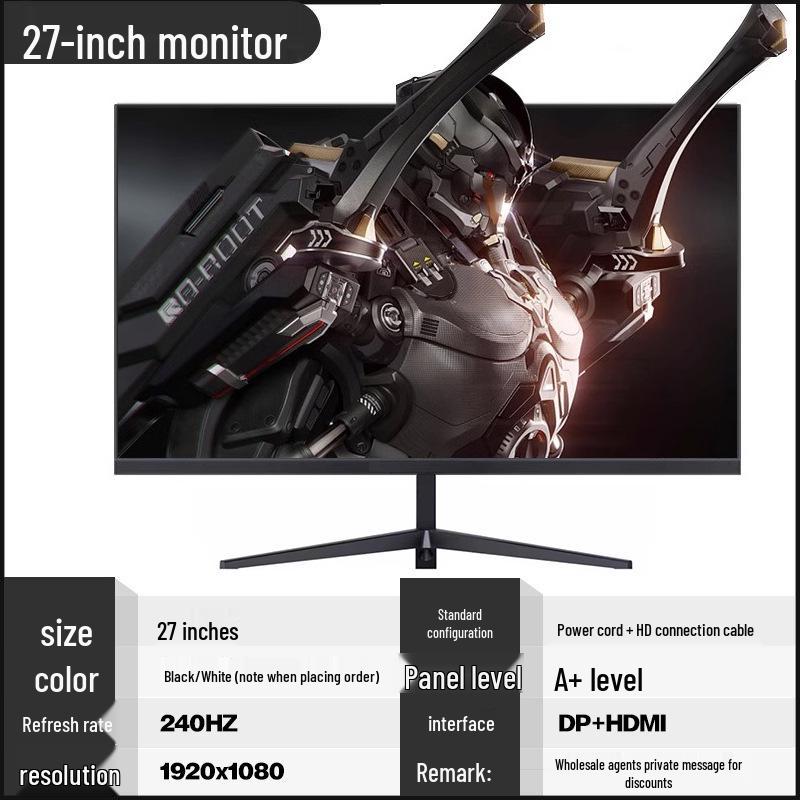 144Hz 24-32 inch Curved Computer Monitors: 2K & 4K Display for Office & Esports