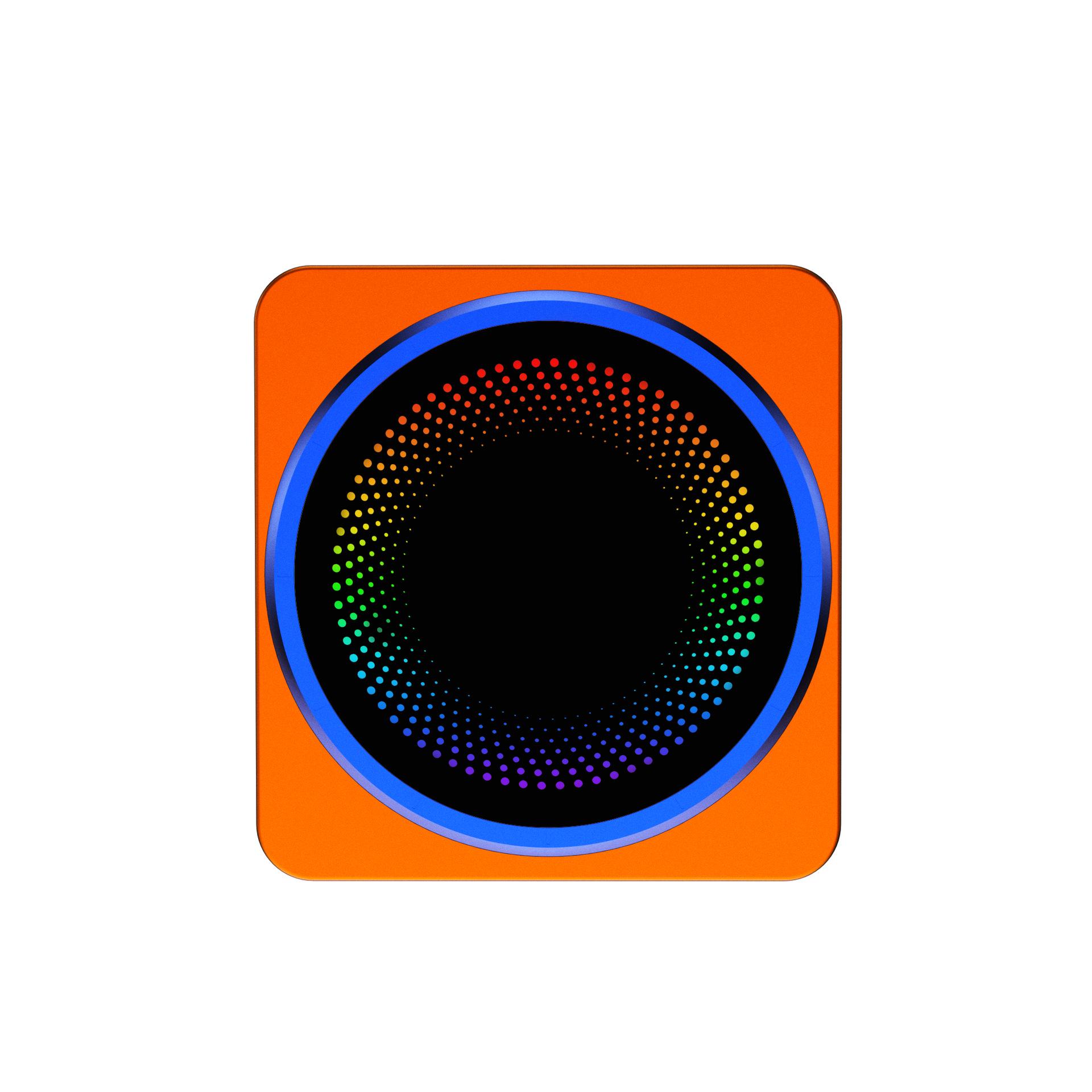 Smart CarPlay Adapter: Wired to Wireless, Portable, Customizable AIBOX Model Orange (2GB+16GB)