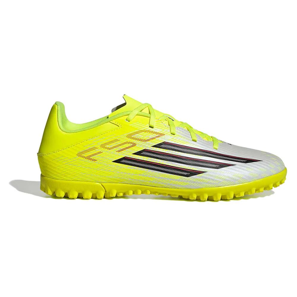 adidas F50 club tf Fußballschuhe synthetisches Textil gelb