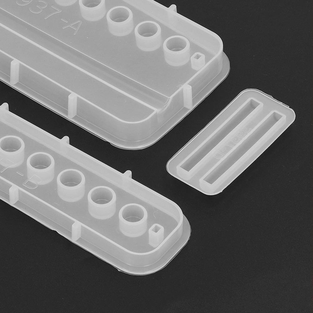 4pcs Silicone Material Pencil Storage Rack Mold Desktop Organizer Mold For DIY Crafts