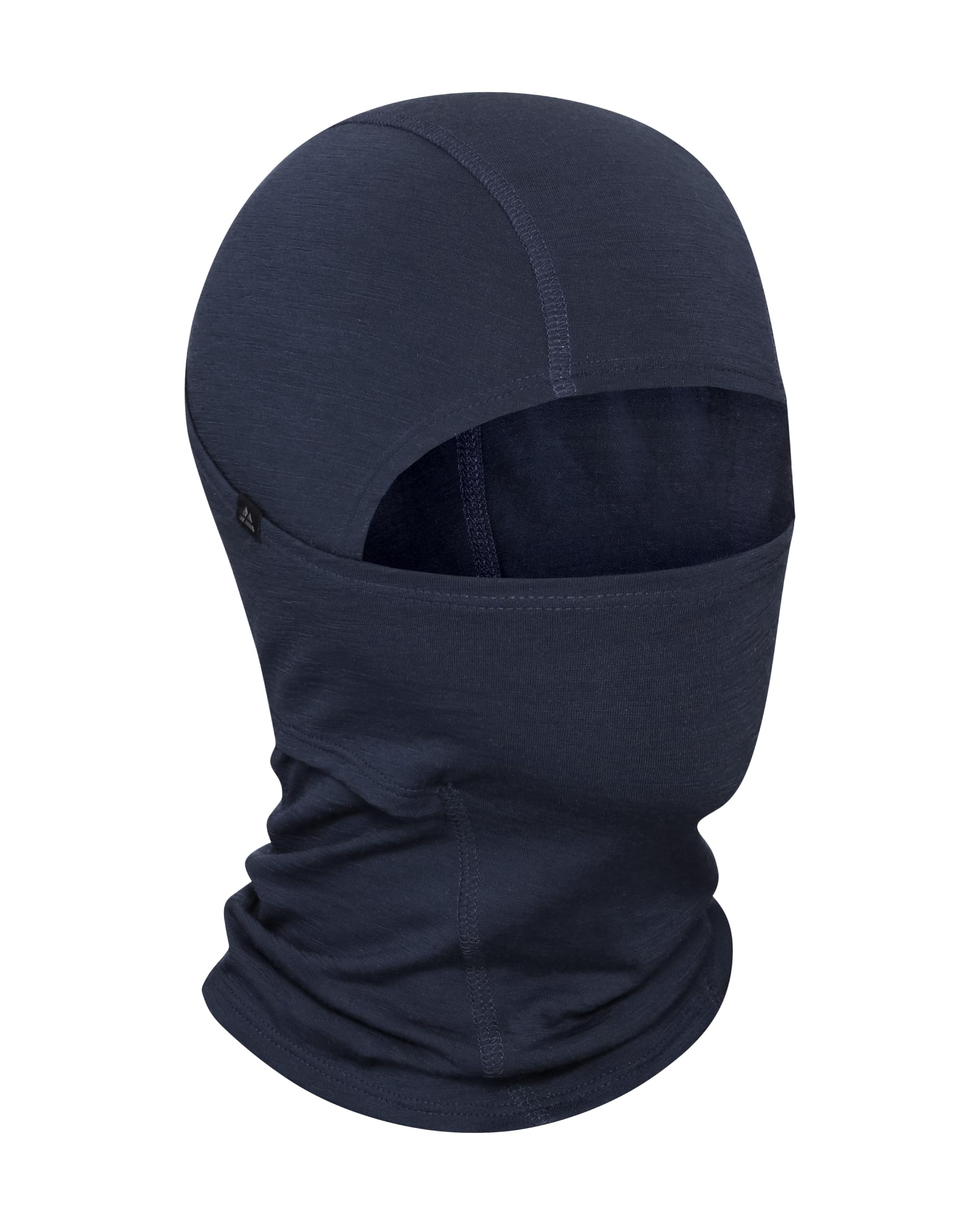 

Danish Endurance Merino Wool Lightweight and Dark Size Balaclava, Multifunctional, Navy, S/M