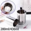 Trinkgeschirr Tasse Doppel wand Hause Küche Esszimmer Versorgung 1pc Edelstahl
