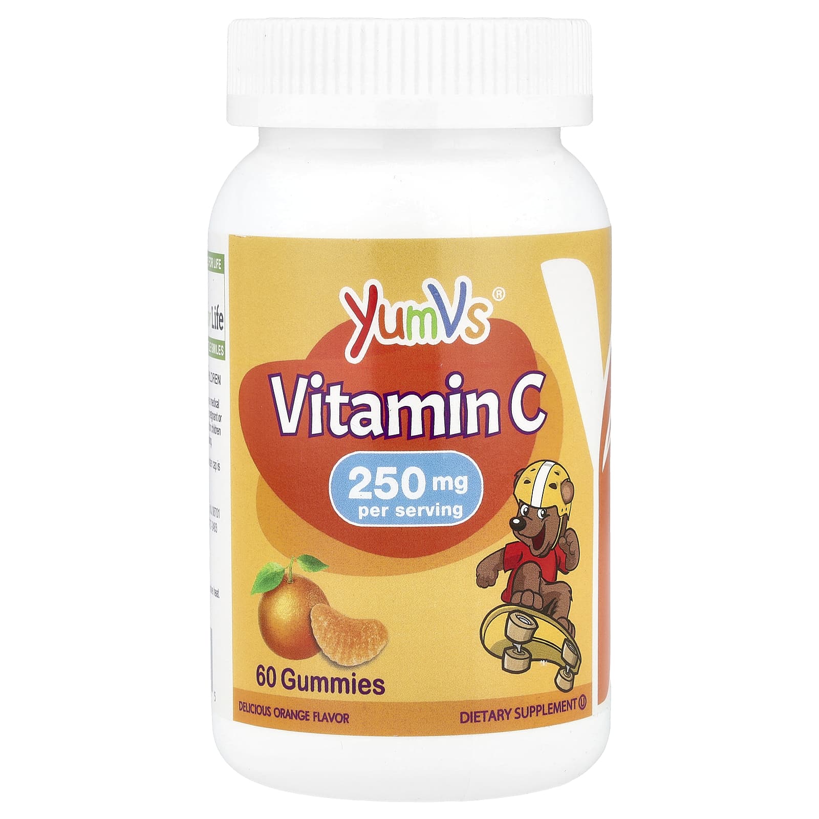 

Children s, Vitamin C Gummies, Delicious Orange, 250Mg, 60 Gummies