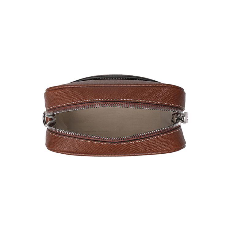Bally Monogram Zip Closure TPU Crossbody Shoulder Bag Men Bags Brown 6301801