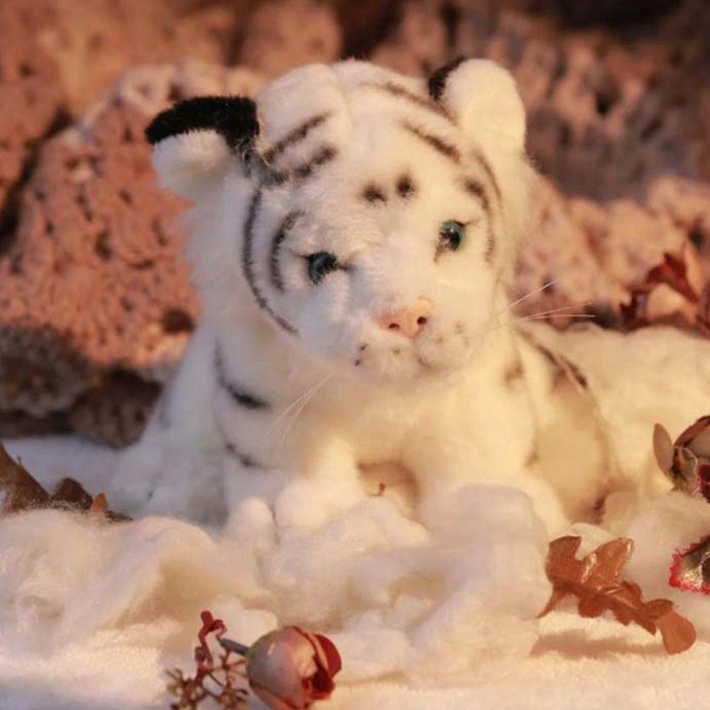 Collection Tiger Stuffed Doll Fluffy Forest Tiger Pillow Dolls  Kids Birthday Christmas