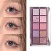 Eyeshadow Palette Flash Shiny Low Saturation 10-color Eyeshadow Palette for Autumn