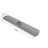 Identity Draining Rubber Bowl Base 30 divisions Length Protects Counter From Leaks And blemishes Perfect For Washing Dishes And Fruits