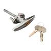 1 Garage Lock Brass Core Cross Key Metal Cylinder Replacement Kit Easy Installation