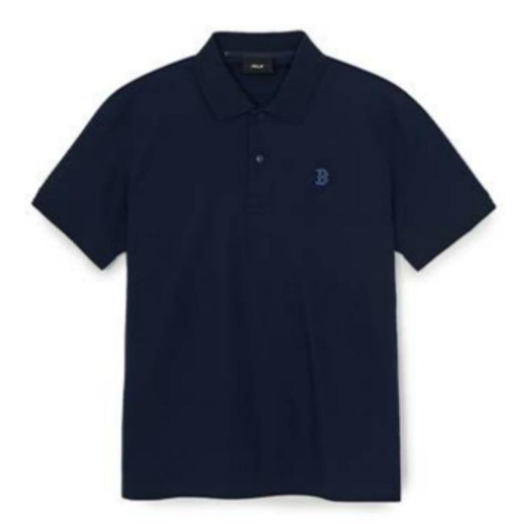 MLB Boston Red Sox Basic Collection SS26 Polo Shirt Unisex 3APQB0163-43NYS XS