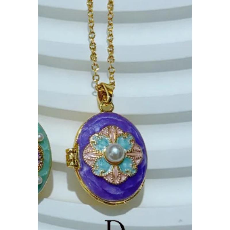 Star-shaped Necklace with Simple Design, Can Open Photo Clip, Collar Chain for Women