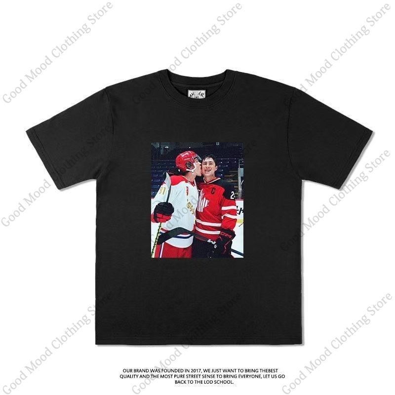 New Heated Rivalry T Shirt Shane Hollander Ilya Rozanov Print Tshirt Unisex Women Casual Comfortable Cotton Short Sleeve Tee Tops