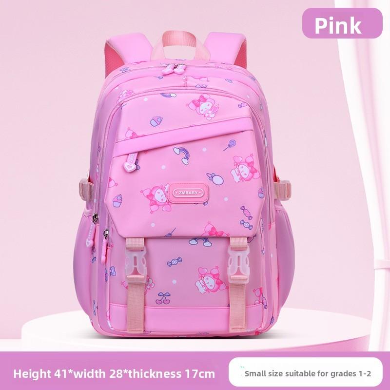 Kuromi Childrens School Backpack With Breathable Nylon And Padded Straps For Girls