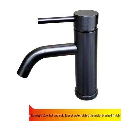 TLXT Stainless Steel Bathroom Basin Faucet