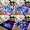 K-Pop D-Demon-Hunters Carpet Anti-Slip Rectangle Floor Mat Soft Flannel Rug Room Area Rug Indoor Outdoor Living Room Decorations