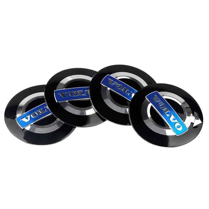 4 Pezzi 56mm Tappi Centrali Ruota Auto Adesivi Emblema Per Volvo C30 C40 C50 C70 S40 S60 S70 S80 S90 V40 V50 V60 V70 V90 XC30 XC40
