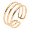Stainless Steel Rings For Women Men Water Ripples Rainbow/Gold/Silver Color Ring Engagement Fashion Jewelry Party Bague Mujer