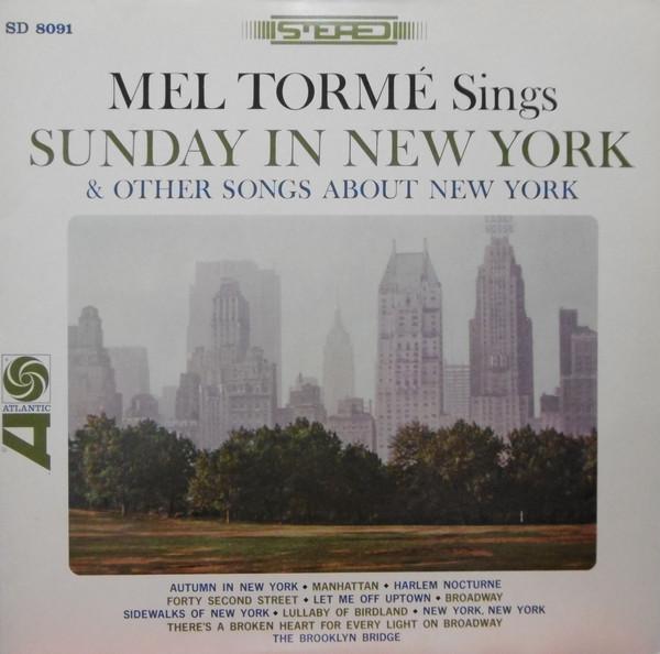 

LP Record MEL TORME - Sings Sunday In New York And Other P7718 ATLANTIC Japan Jazz Used