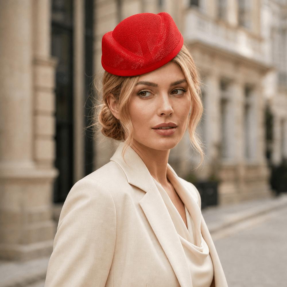 Plain Base Flight Attendant Hat Opera Headpiece Millinery Base Hat New DIY Hat Base Party Occasion