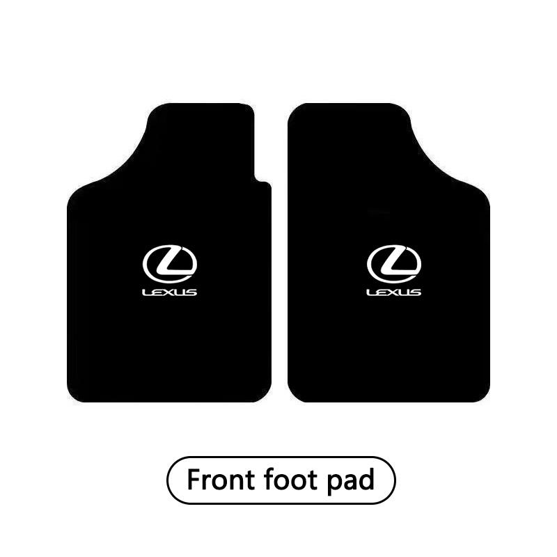 Autofußmatten, Vordere & Hintere Automobil-Teppichfußmatten für Lexus RX330 IS250 Ct200h ES300h RX350 IS300h NX300h UX GX470 LX570