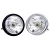 1 Pcs Motorcycle Retro Headlight Motorbike Transparent / Yellow Lens Halogen Round Front Headlamp Fit For Harley CG125 GN125