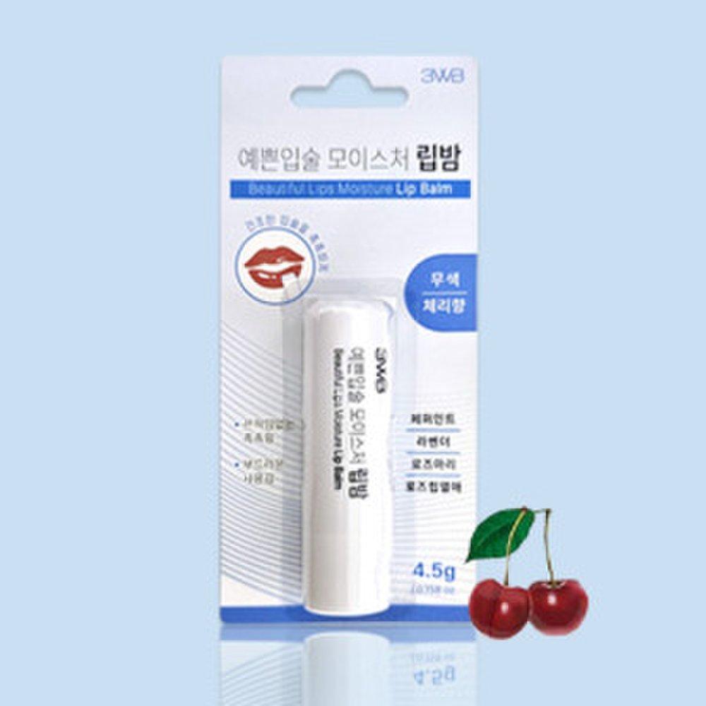 3WB Pretty Lips Moisture Lip Balm 4.5g - Colorless