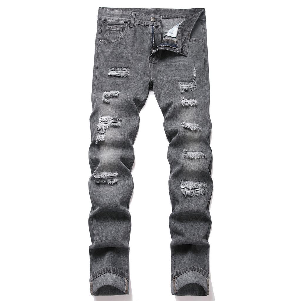 Men's Fit Ripped Jeans