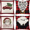 New Christmas Combination Pillowcase Home Sofa Decoration Cushion Pillowcase