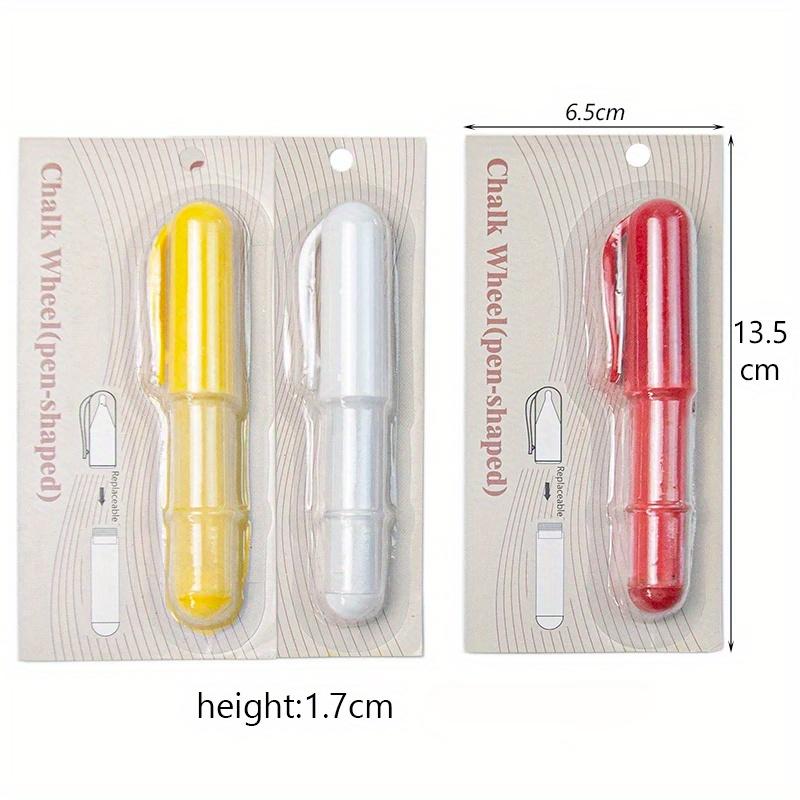 Stoffkreide Auswaschbare Stoffstifte für Schneiderarbeiten Markieren von Kleidungsmustern Patchwork Handwerk Näharbeiten Schnittfreie Nähzubehör