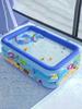 Baby Bath Bathtub PVC Thickening Swimming Pool Cartoon Pattern Water Play Pool for Summer Outdoor Indoor