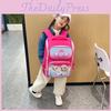 Adorable Cartoon Large Capacity School Backpack For Kids With Lightweight Spine Protection