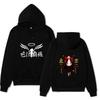 Tokyo Revengers Mikey Valhalla Double-sided Hoodie Wing Chinese Characters Anime Pullover Sweatshirt