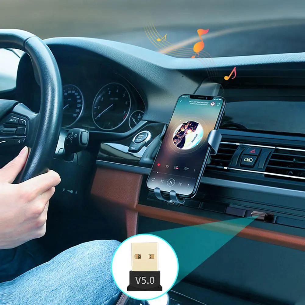 Mini USB Bluetooth 5.0 Adapter Wireless Dongle Adapter Unterstützt Computer Laptop Für Windows 7/8/8.1/10/Vista/XP Audio-Transmitter