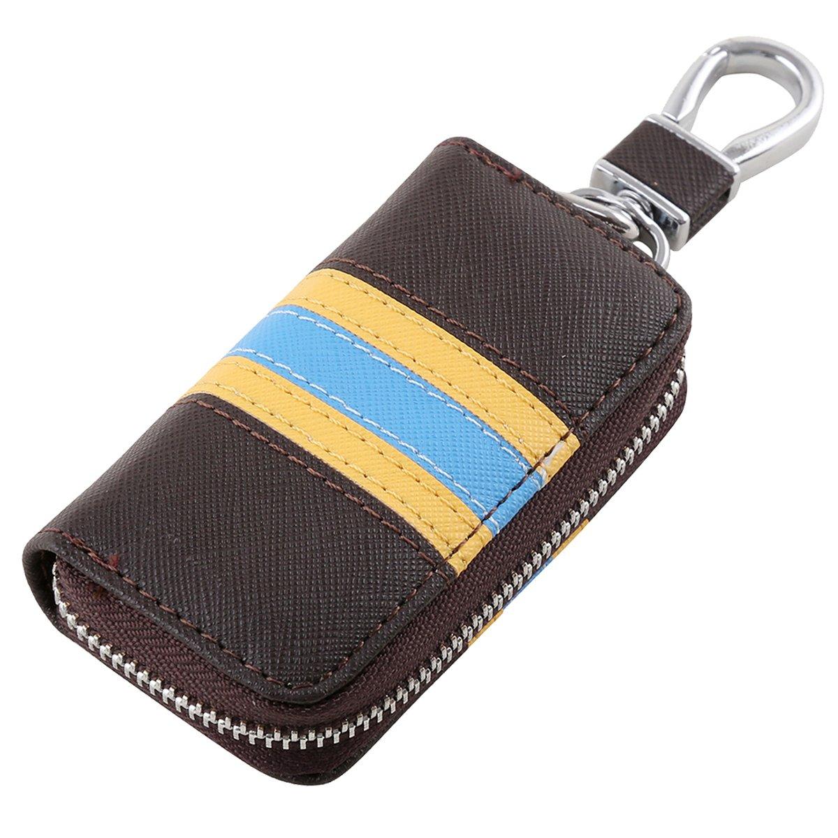 

Negs-S Smart Key Case, Toyota, Honda, Daihatsu Suzuki, Nissan, Subaru, 3-Line (Brown)