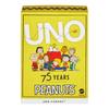 Mattel Games UNO Canvas Peanuts Party 112 Ages 7 and JFP04 Game, Supplies, Cards, 2-10 Players, Up, Yellow,