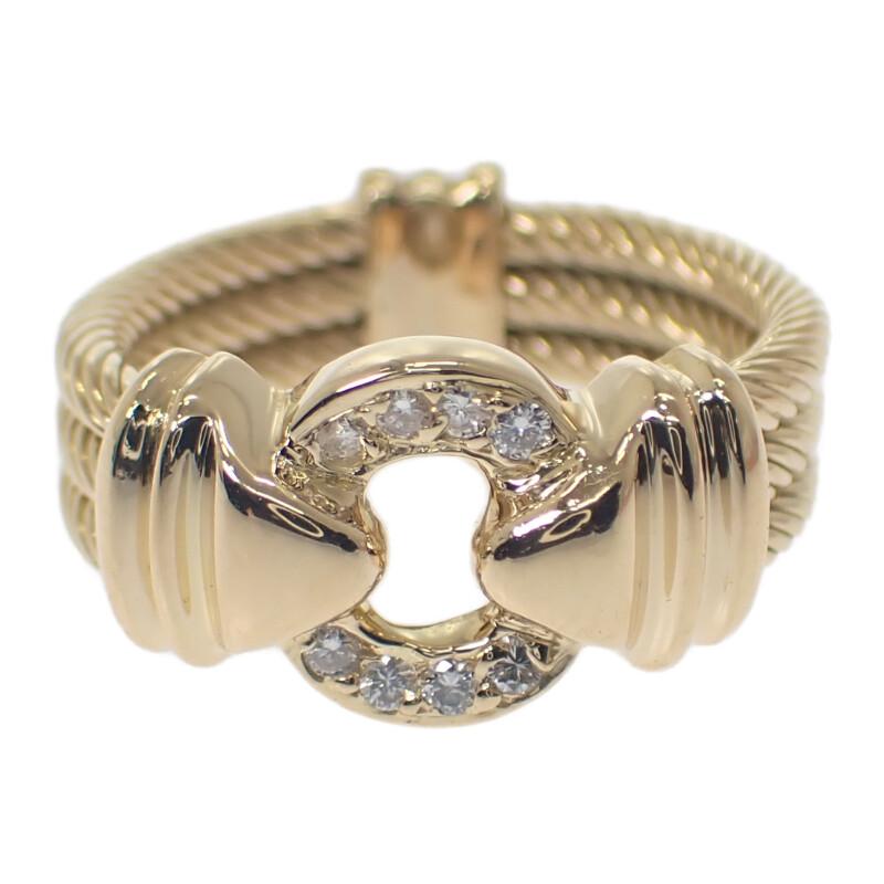 No Brand  #11(JP Size) Ring K18 Yellow Gold Women