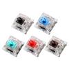 10pcs New Linear Mechanical Keyboard Switch Tactile Clicky Gaming Switch RGB LED Silent 3Pin Switch