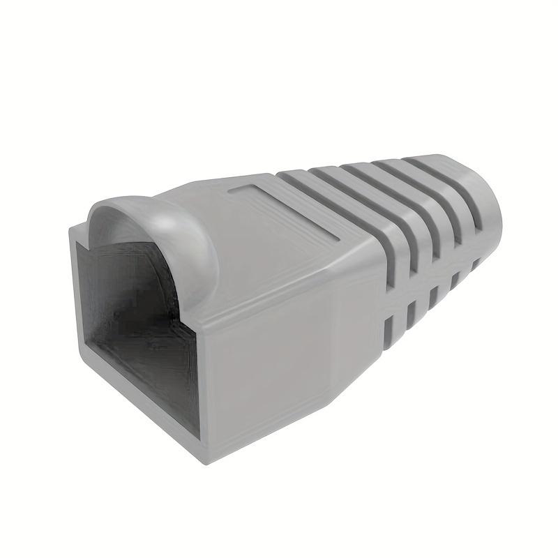 Colorful CAT5E CAT6 RJ45 Ethernet Network Connector Plug Cover Strain Relief Boots Crystal Head Protective Cable Sleeve For 8P8C