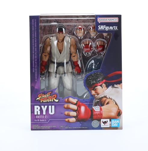 TAMASHII NATIONS S.H.Figuarts Street Fighter Ryu -Outfit 2- Approx. 150mm PVC & ABS Painted Movable Figure