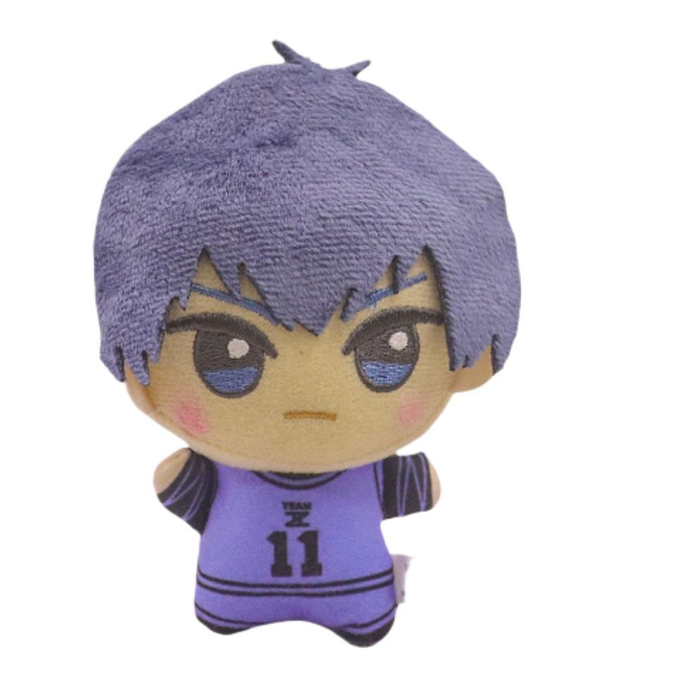 Blue Prison Peripheral Football League Forward Plush Toy Pendant Keychain Cute Doll Pendant
