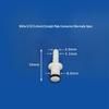 CPC Connector with Shut-Off Valve: 3/16" Male/Female Quick Disconnect for Beauty Instruments